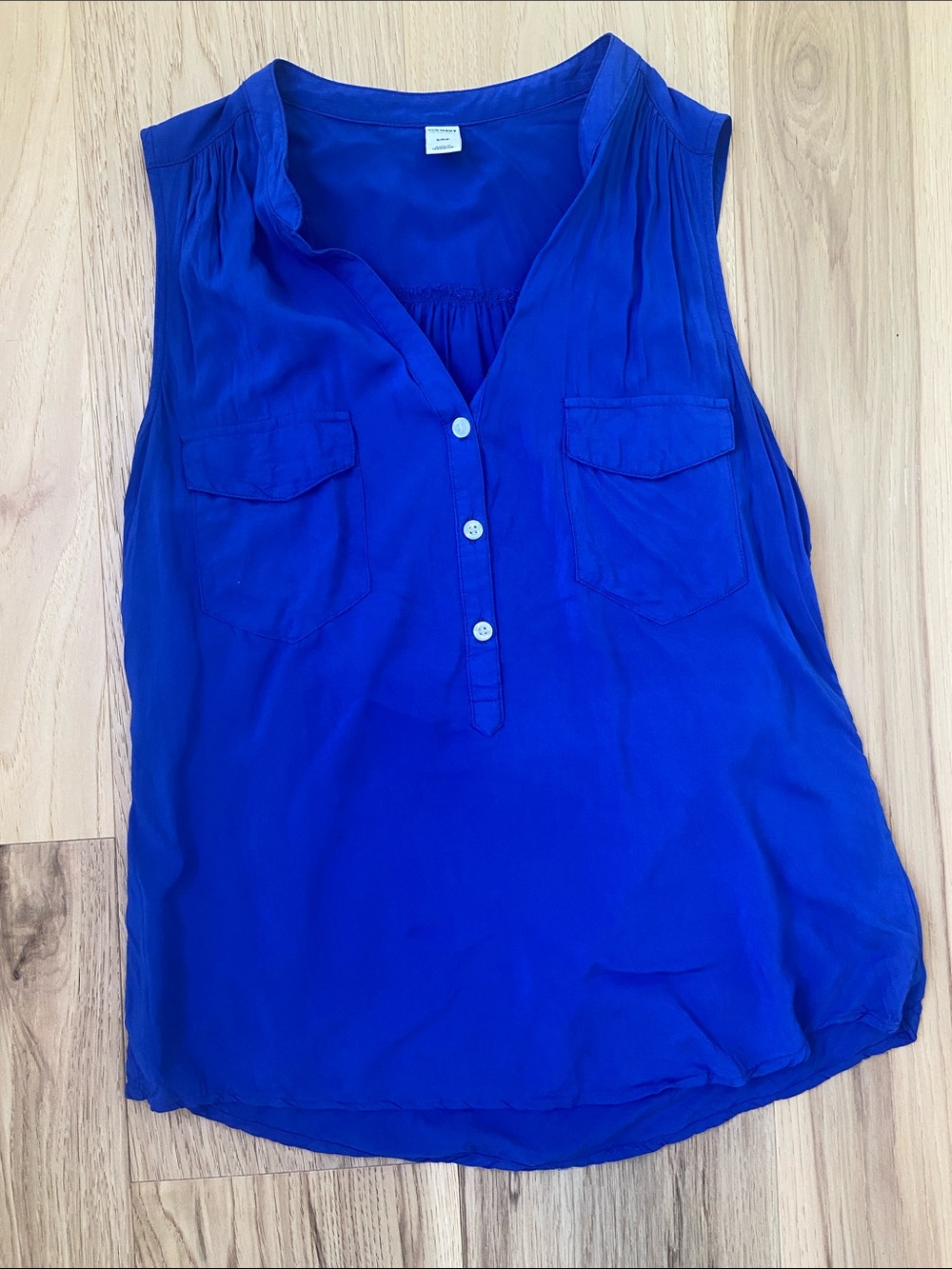 Sleeveless V-Neck Top